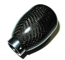 Chargespeed Carbon Fiber Shift Knob - Black