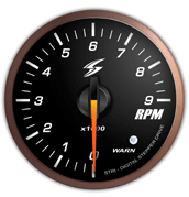 Stri DSD 60mm Gauge (Smoke Lens / White LED) - Tach