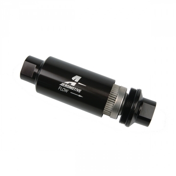 Aeromotive In-Line Filter - AN-10 - Black - 100 Micron