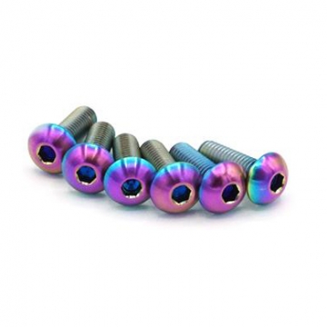 Dress Up Bolts 15mm Titanium Quick Release Kit (Cosmic Burn)