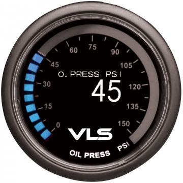 REVEL VLS Oil Pressure 52 mm Gauge