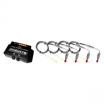 Innovate 4-Channel EGT Kit (TC-4, 4 Type-K EGT Probes)