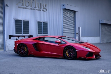 Abflug Ver.02 Full Body Kit (Fd,Ss,Rd,Wing) (CFRP) - Lamborghini Aventador 11+