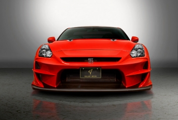 Abflug Aloof 01-R Ver. 2 Front Bumper (GFRP) - Nissan GT-R R35