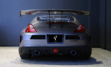 Abflug Vanguard Rear GT Wing (CFRP) - Nissan 370Z Z34