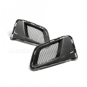 Anderson Composites Type-LE Front Bumper Air Duct Bezels - Chevrolet Camaro ZL1 2017-2018