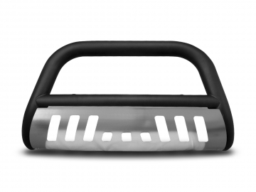 Armordillo 3" Bull Bar (Matte Black W/Aluminum Skid Plate) - Toyota 4Runner 03-09