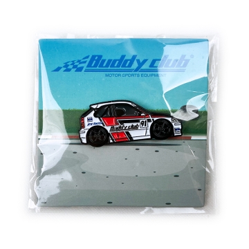 Buddy Club x Leen Customs EK Race Car Enamel Pin