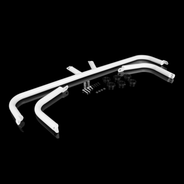 Braum Harness Bar (White Gloss) - Nissan 370Z 2009+