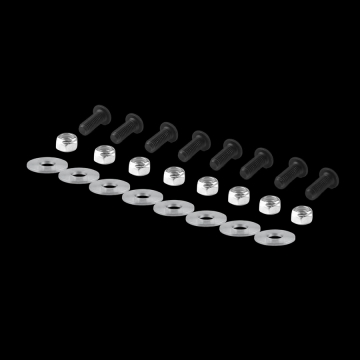 Braum Racing Installation Hardware Kit (for Seat Pair - 8 Bolts/Nuts/Washers)