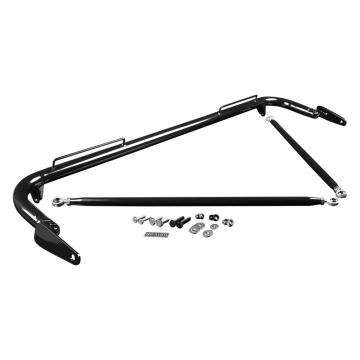 Braum Racing 48-51" Universal Racing Harness Bar Kit - Black Gloss