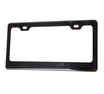 NRG Matte Carbon Fiber License Plate Frame