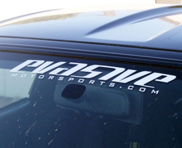 Evasive Motorsports Die Cut Vinyl Decal - 12 x 1.75"