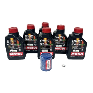 Evasive Motul 8100 0W20 Oil Change Kit -  Honda Civic Type R FK8 / FL5 2017+