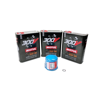 Evasive Motul 300V 5W30 Oil Change Kit - Honda S2000 00-09