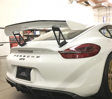 APR Performance Carbon Fiber Gurney - Porsche Cayman GT4 15-16