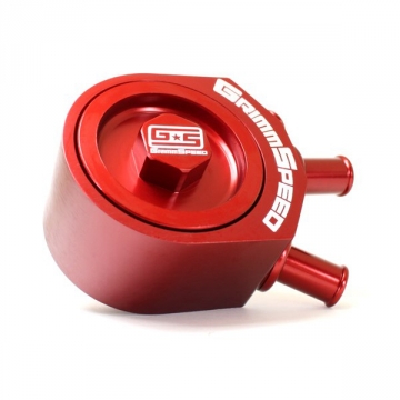 GrimmSpeed Air Oil Separator (Red) - Subaru Turbo WRX 02-07/ WRX STI 04-21