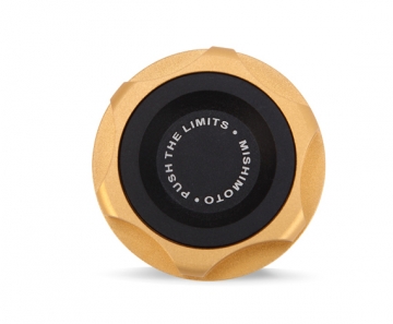 Mishimoto Limited Edition Oil Filler Cap (Gold) - Subaru EJ