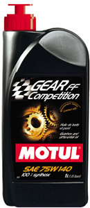 Motul Transmission Fluid Competition Gear Oil 75W140 1L (1.05 qt)