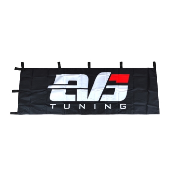 EVS Tuning Nobori Flag - Black / White / Red