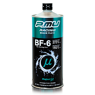 Project Mu Racing BF-6 DOT 5.1 Brake Fluid - 1L