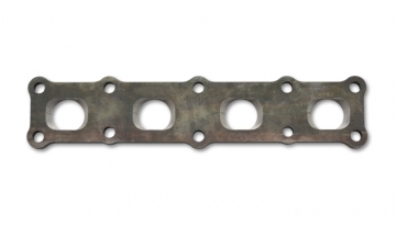 Vibrant Performance Mild Steel Exhaust Manifold Flange for Mitsubishi 4B11 motor, 1/2" Thick